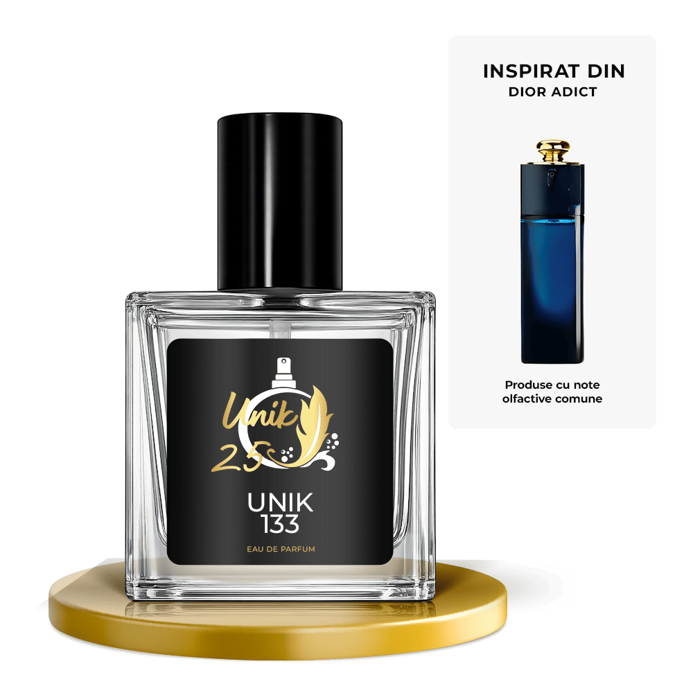 Apa de parfum 50 ml - Unik 133 Inspirat din Dior Addict