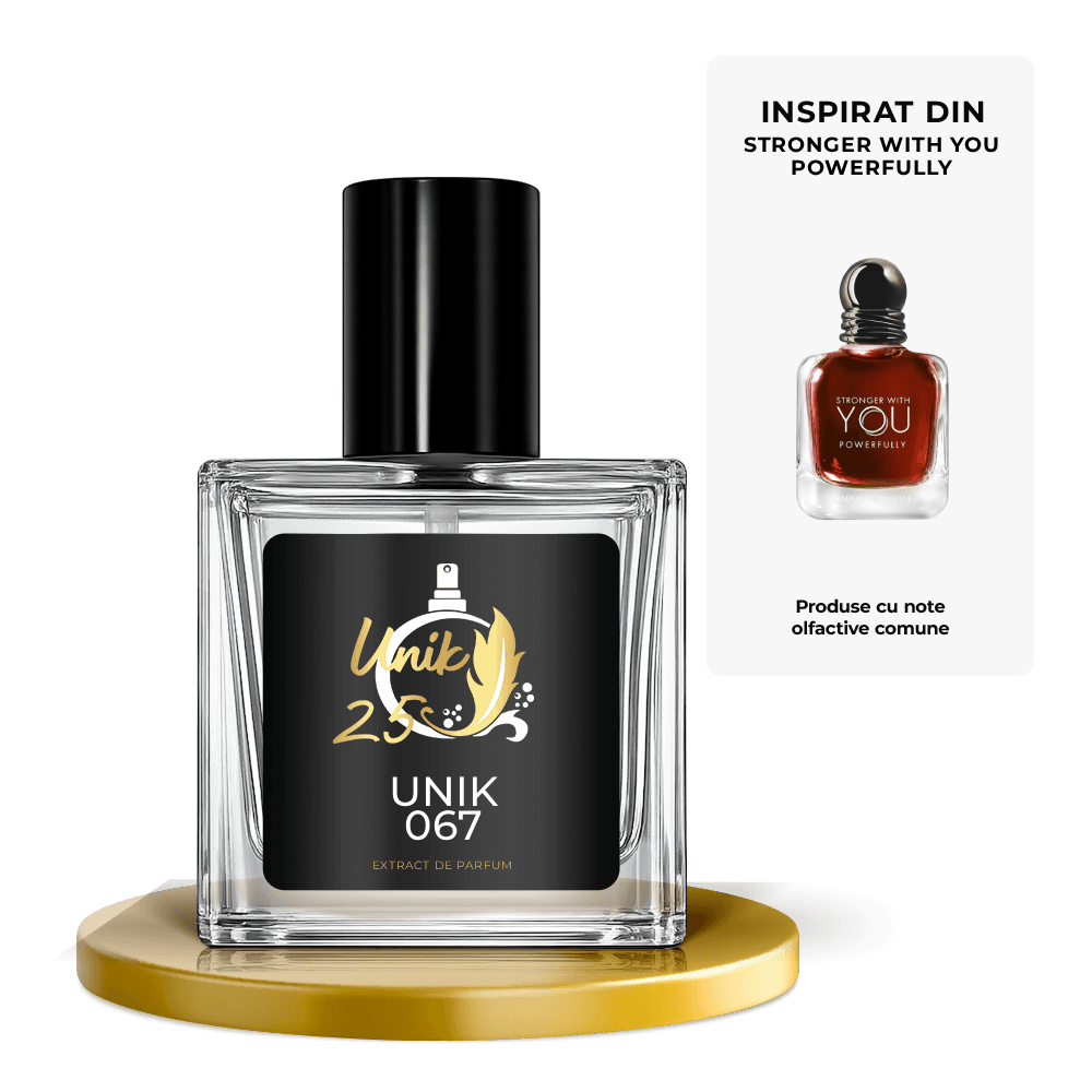 Extract de parfum 50 ml - Unik 067 Inspirat din Stronger With You Powerfully
