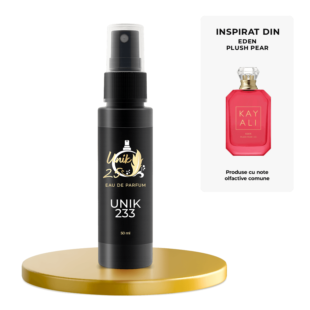 Apa de parfum 50 ml - Unik 233 Inspirat din Eden Plush Pear