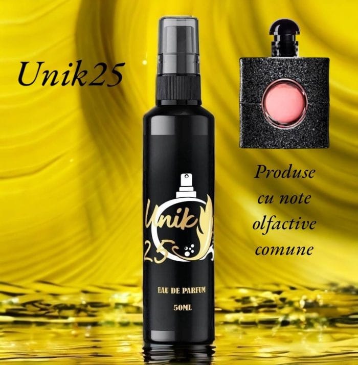 Apa De Parfum 50ML-Unik 120 Inspirat din Black Opium-Yves Saint Laurent - imagine 1