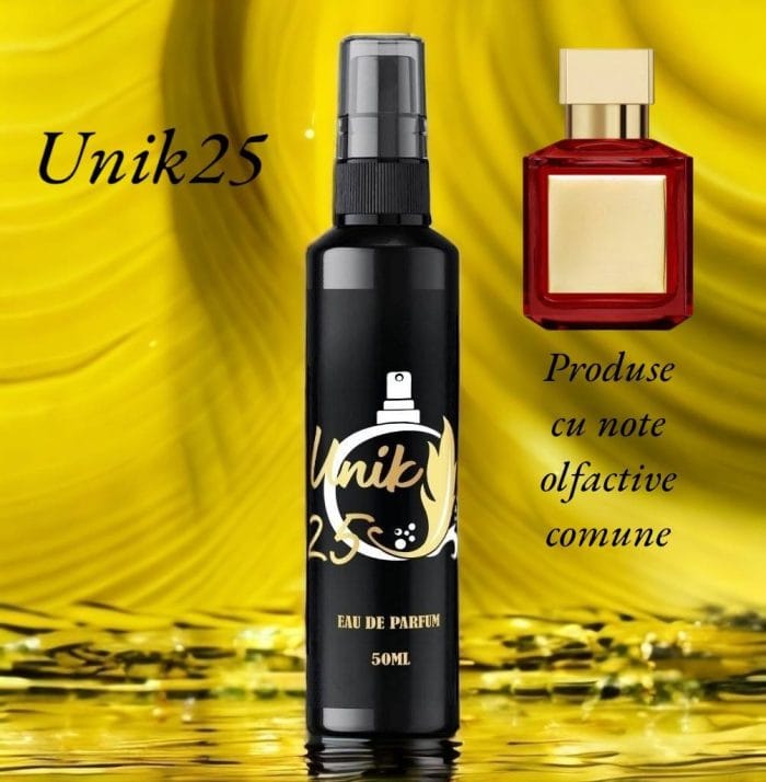 Apa De Parfum 50ML Unik 206 Inspirat din Baccarat Rouge 540-"Maison Francis Kurkdjian" - imagine 2