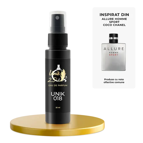 Apa de parfum 50 ml - Unik 018 Inspirat din Allure Homme Sport - Chanel