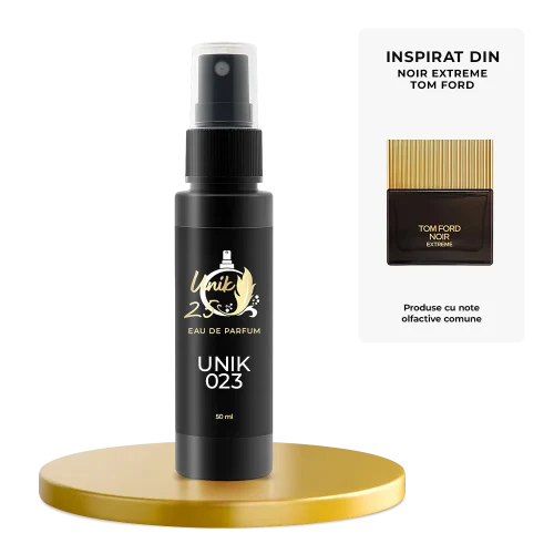 Apa de parfum 50 ml - Unik 023 Inspirat din Noir Extreme - Tom Ford