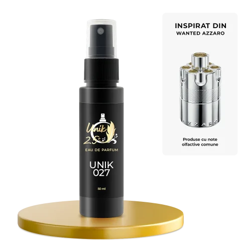 Apa de parfum 50 ml - Unik 027 Inspirat din Wanted - Azzaro