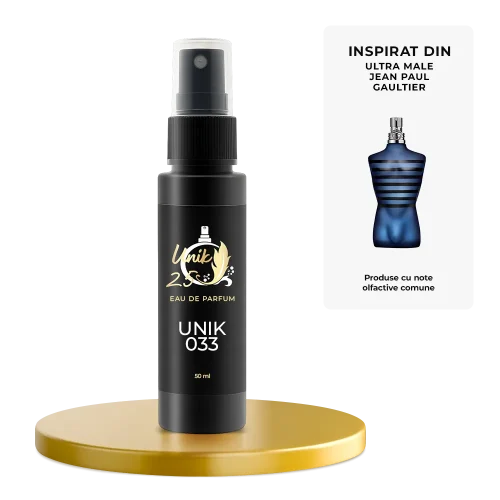 Apa de parfum 50 ml - Unik 033 Inspirat din Ultra Male - Jean Paul Gaultier