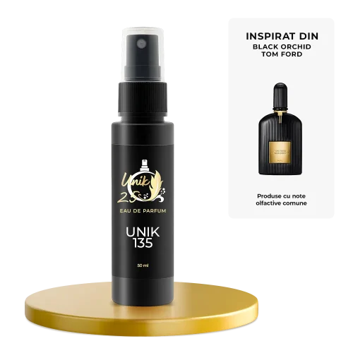 Apa de parfum 50 ml - Unik 135 Inspirat din Black Orchid - Tom Ford
