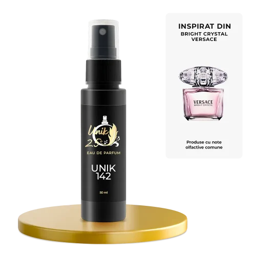 Apa de parfum 50 ml - Unik 142 Inspirat din Bright Crystal - Versace