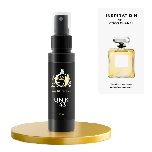 Apa de parfum 50 ml - Unik 143 Inspirat din No. 5 - Chanel
