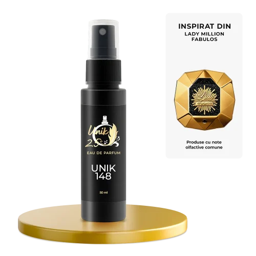Apa de parfum 50 ml - Unik 148 Inspirat din Lady Million Fabulous - Paco Rabanne