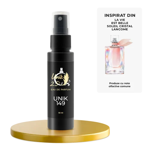 Apa de parfum 50 ml - Unik 149 Inspirat din La Vie est Belle Soleil Cristal - Lancome